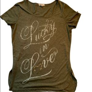 Madison Berkeley Lucky In Love T Shirt